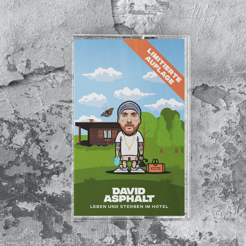 DAVID ASPHALT - LEBEN & STERBEN IM HOTEL - LIMITIERTES TAPE (PRE-ORDER)