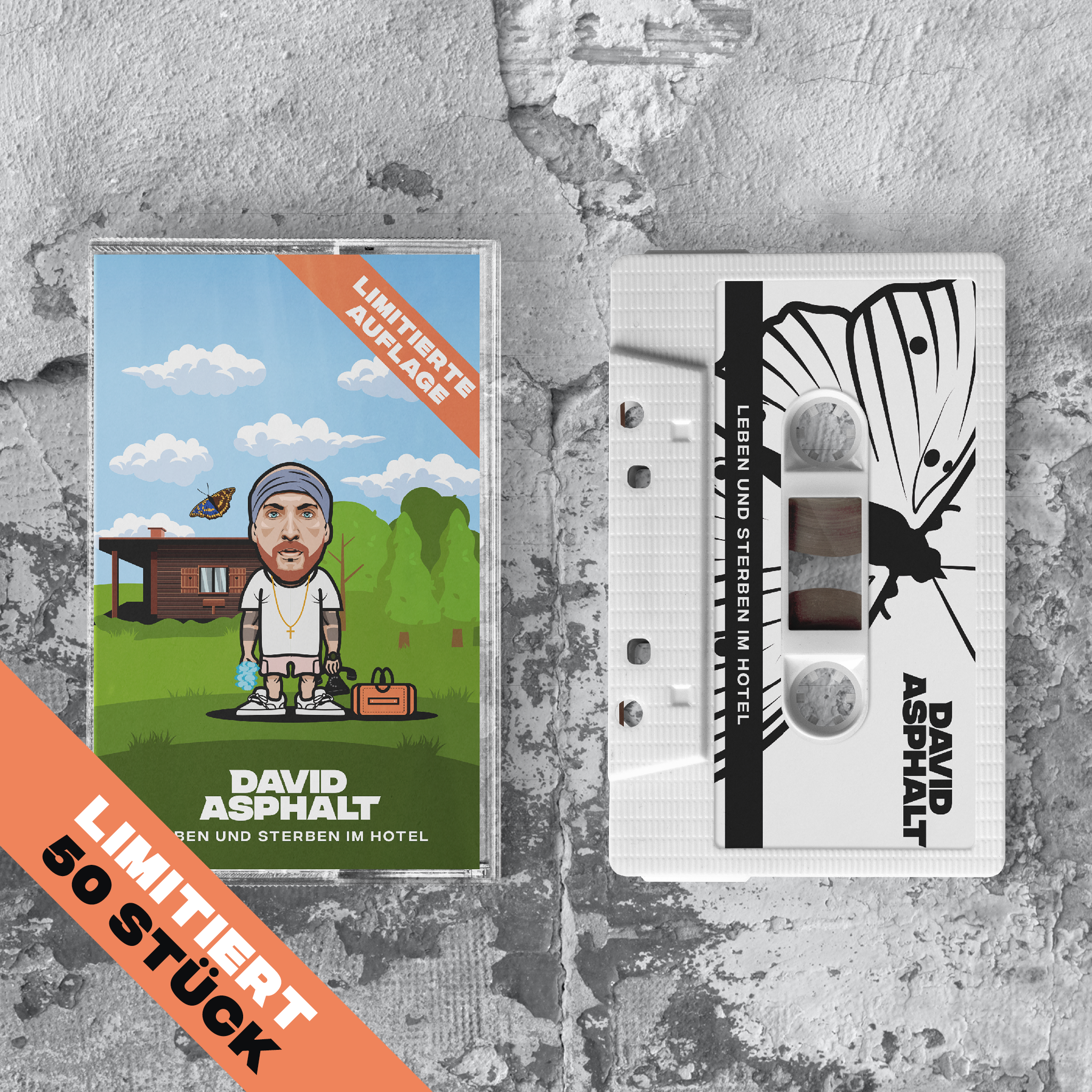 LEBEN UND STERBEN IM HOTEL - LIMITIERTES TAPE & T-SHIRT & CD (PRE-ORDER)