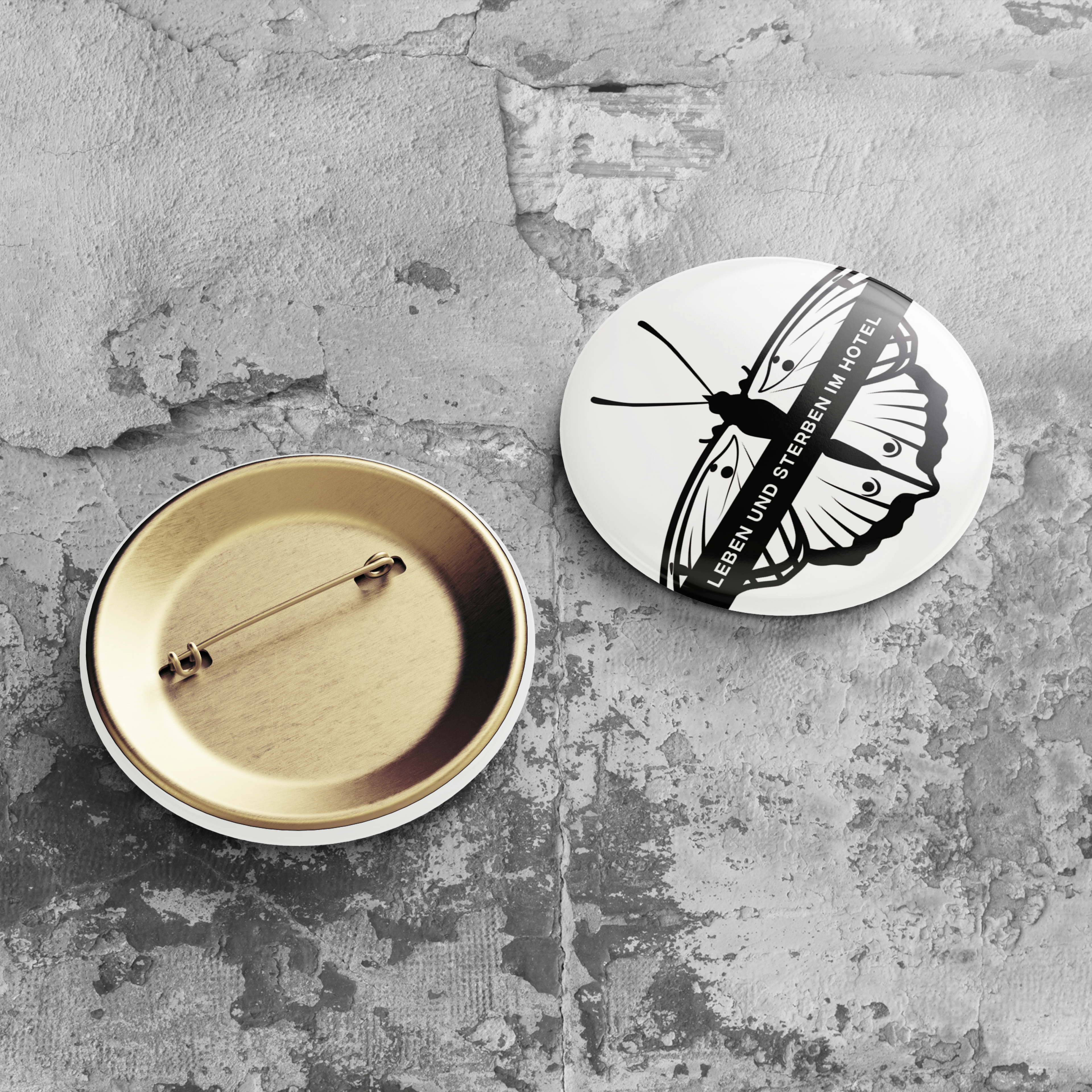 LEBEN UND STERBEN IM HOTEL - LIMITIERTES BUTTON SET (PRE-ORDER)