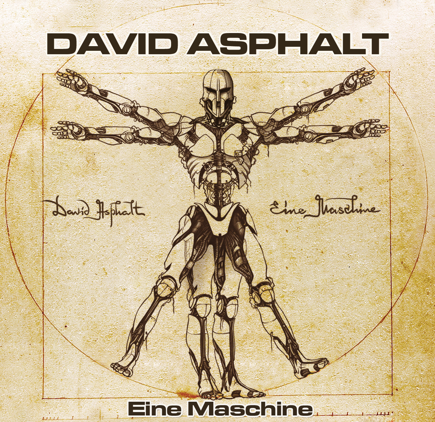 DAVID ASPHALT - EINE MASCHINE - CD ALBUM