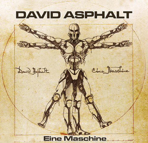 DAVID ASPHALT - EINE MASCHINE - CD ALBUM