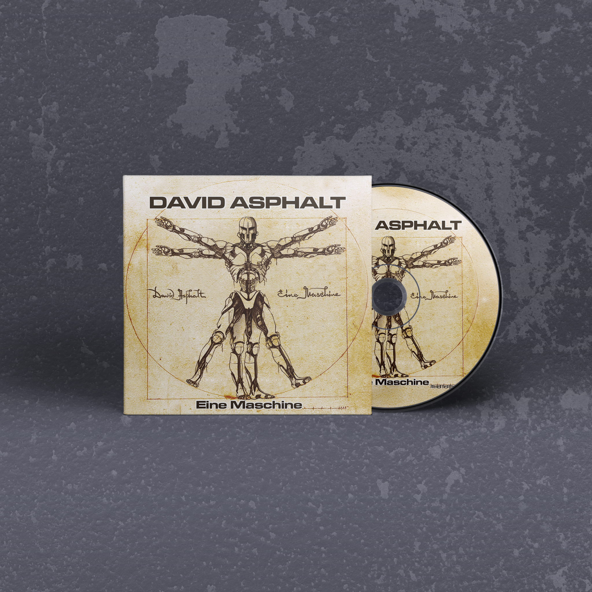 DAVID ASPHALT - EINE MASCHINE - CD ALBUM