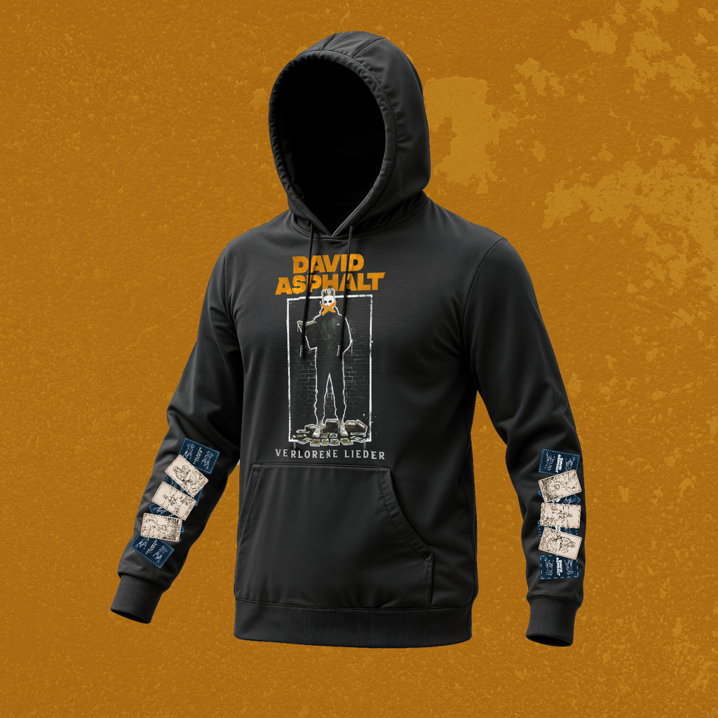 DAVID ASPHALT - VERLORENE LIEDER - HEAVY WEIGHT HOODIE